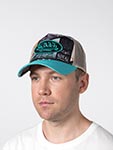 Бейсболка VON DUTCH арт. VD/1/CT/SUBL/13 (бирюзовый)